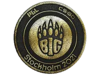 Patch | BIG (Gold) | Stockholm 2021