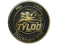 Aufnäher | Tyloo (Gold) | Stockholm 2021 skin