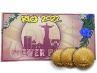 Rio 2022 Viewer Pass + 3 Souvenir Tokens