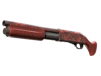 Sawed-Off | Crimson Batik (Well-Worn)