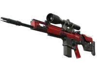 SCAR-20 | Szkarłatna sieć (lekkie zużycie) skin