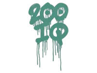 Grafiti precintado | 200 de CI (verde rana) skin