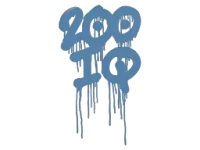 Grafíti selado | 200 IQ (Monarch Blue) skin