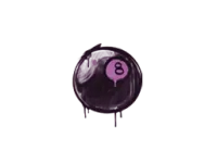 Förseglad graffiti | 8-Ball (Bazookarosa) skin