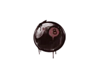 Sealed Graffiti | 8-Ball (Brick Red)