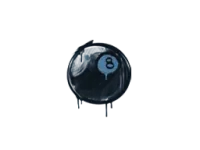 Sealed Graffiti | 8-Ball (Monarch Blue)