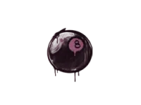 Sealed Graffiti | 8-Ball (Princess Pink) skin