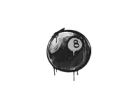 Sealed Graffiti | 8-Ball (Shark White)
