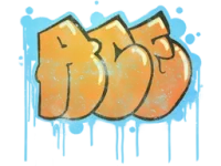 Förseglad graffiti | Ace skin