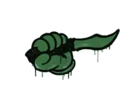 Sealed Graffiti | Backstab (Jungle Green)