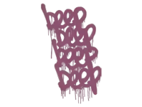 Zalakowane graffiti | BIP (róż księżniczki) skin