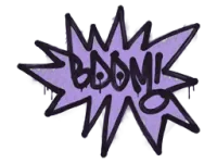 Grafiti precintado | BUM (violeta violento) skin