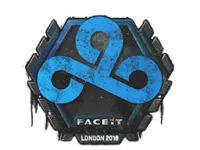 Zalakowane graffiti | Cloud9 | Londyn 2018 skin