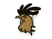 Sealed Graffiti | Cocky (Desert Amber)