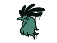 Sealed Graffiti | Cocky (Frog Green)