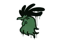 Sealed Graffiti | Cocky (Jungle Green)