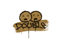 Sealed Graffiti | Double (Desert Amber)