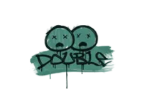 Sealed Graffiti | Double (Frog Green) skin