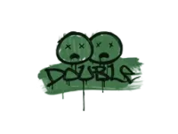 Grafíti selado | Double (Jungle Green) skin
