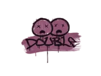 Grafíti selado | Double (Princess Pink) skin