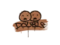 Sealed Graffiti | Double (Tiger Orange)