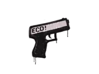 Zalakowane graffiti | Eco (wieprzowy róż) skin