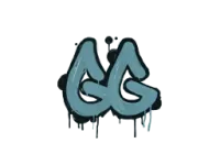 Grafiti precintado | GGEZ (azul cable) skin