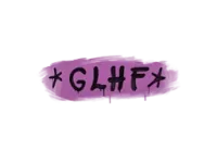 Sealed Graffiti | GLHF (Bazooka Pink)