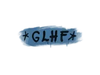 Sealed Graffiti | GLHF (Monarch Blue)