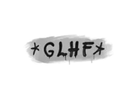 Sealed Graffiti | GLHF (Shark White)