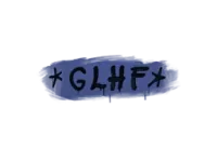 Sealed Graffiti | GLHF (SWAT Blue)
