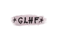 Zalakowane graffiti | GLHF (wieprzowy róż) skin