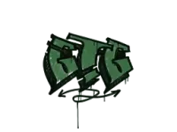 Sealed Graffiti | GTG (Jungle Green) skin