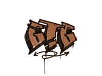 Grafiti precintado | GTG (naranja tigre) skin