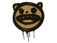 Sealed Graffiti | Happy Cat (Desert Amber) skin