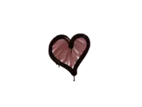 Sealed Graffiti | Heart (Brick Red)