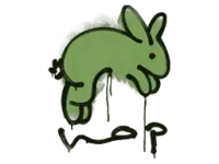 Sealed Graffiti | Hop (Battle Green) skin