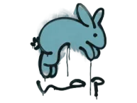 Sealed Graffiti | Hop (Wire Blue) skin