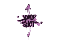 Sealed Graffiti | Jump Shot (Bazooka Pink)