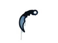 Sealed Graffiti | Karambit (Monarch Blue)