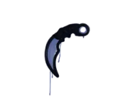 Sealed Graffiti | Karambit (SWAT Blue)