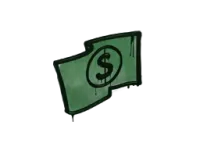 Sealed Graffiti | Keep the Change (Jungle Green)