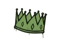 Sealed Graffiti | King Me (Battle Green)