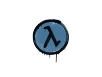 Sealed Graffiti | Lambda (Monarch Blue)