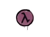 Sealed Graffiti | Lambda (Princess Pink)