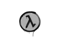 Sealed Graffiti | Lambda (Shark White)