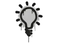 Sealed Graffiti | Lightbulb (Shark White)