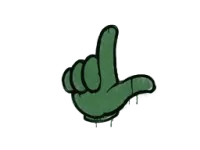 Sealed Graffiti | Loser (Jungle Green) skin