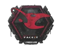 Zalakowane graffiti | mousesports | Londyn 2018 skin