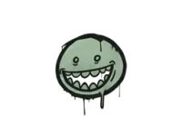 Sealed Graffiti | Mr. Teeth (Cash Green)
